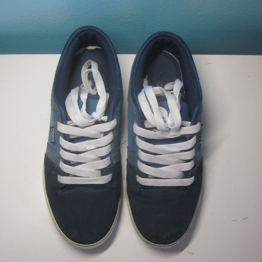 Osiris Decay Mens Size 9 / 42 Blue Skate Shoes Athletic Lace Up Sneakers
